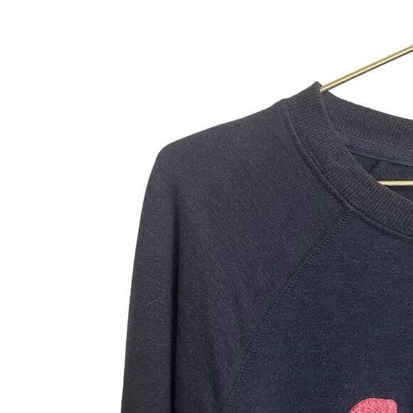 Wildfox "Good Vibes" Sweatshirt Small Blue Multicolored Size Small - Picture 4 of 8